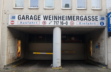 Garage Weinheimergasse 1
